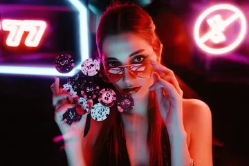 3333DET Casino Games — Enjoy nonstop entertainment A close-up shot of golden coins falling around a spinning roulette wheel, representing immersive casino action at 3333DET.